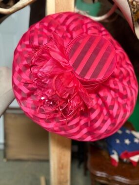 Derby time -Elegant Hot Pink Wide-Brim